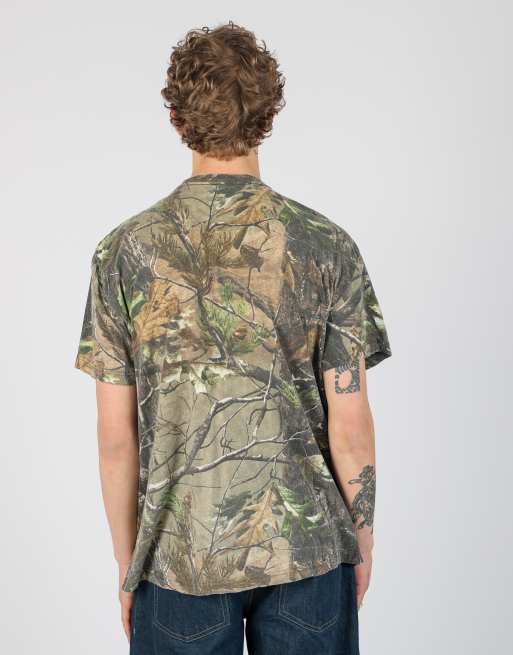 Vintage Realtree xl t-shirt in khaki green, 3 of 4