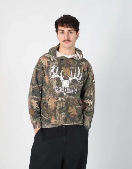 Vintage Realtree xs hoodie in dark green