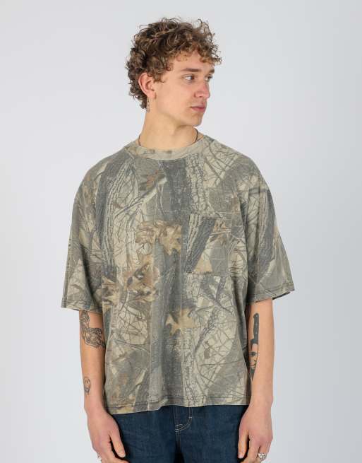 Vintage Realtree xxl t-shirt in dark green, 2 of 4