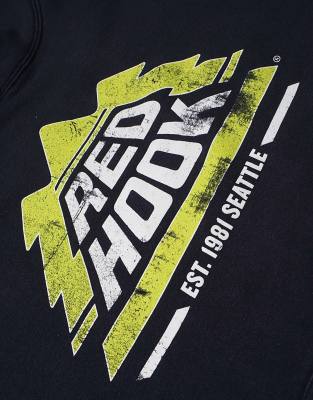 Vintage red hook size L hoodie in black