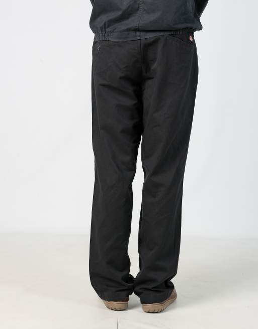 Vintage Red Kap 34x30 woven straight pants in black