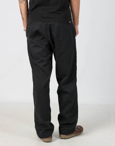 Vintage Red Kap 34x32 woven straight pants in black - view 1