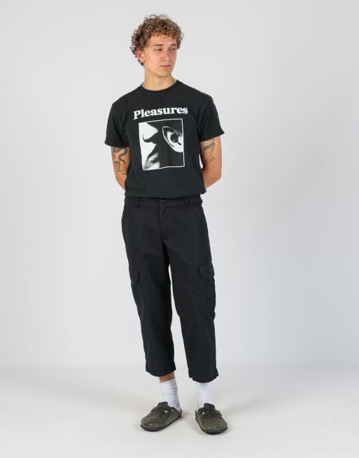 Vintage RedKap 32x30 woven cargo pants in black