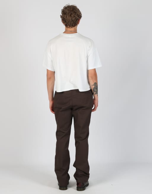 Vintage RedKap 33x32 woven straight pants in brown, 3 of 4
