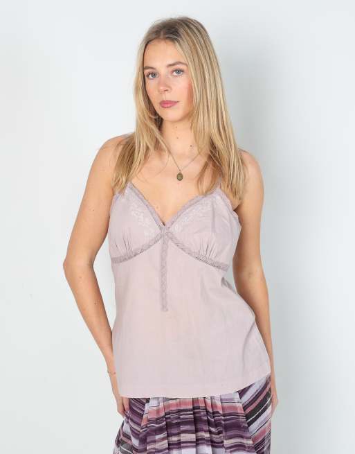 Vintage Redoute M cami in lilac purple