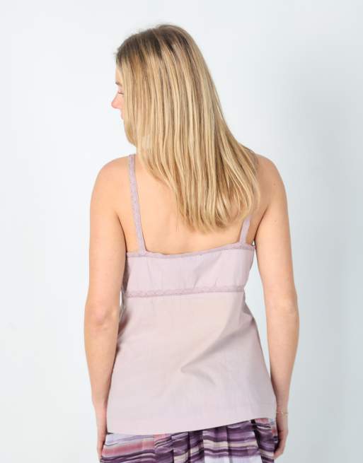 Vintage Redoute M cami in lilac purple, 4 of 4