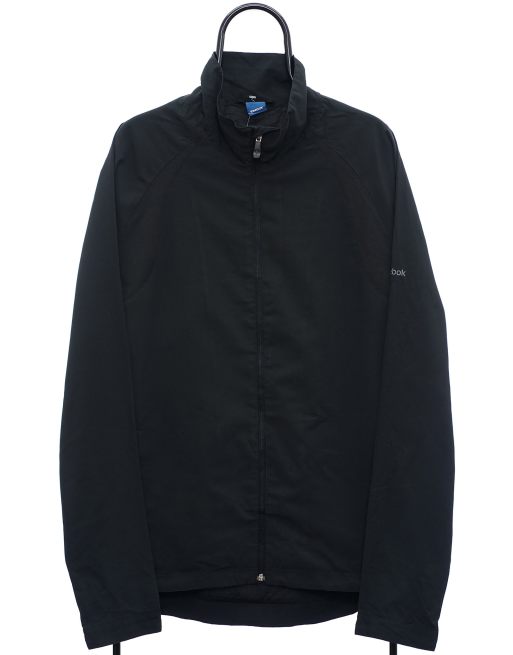 Vintage Reebok size L windbreaker jacket in black