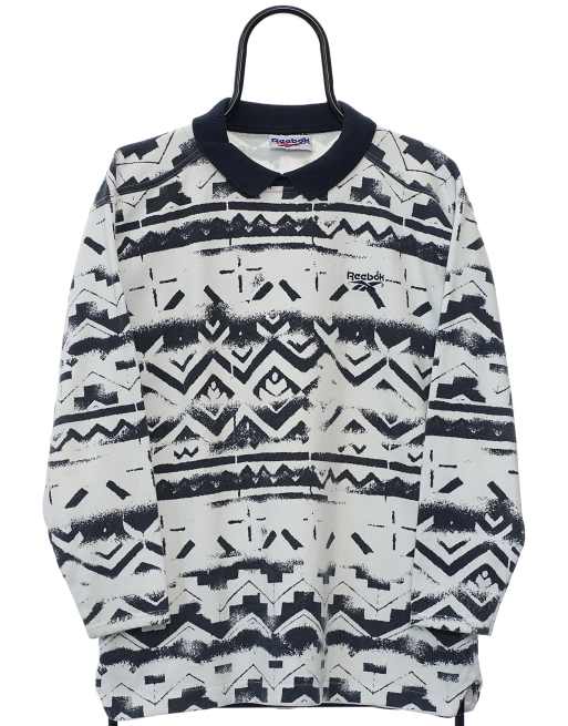 Vintage Reebok size M sweatshirt in white