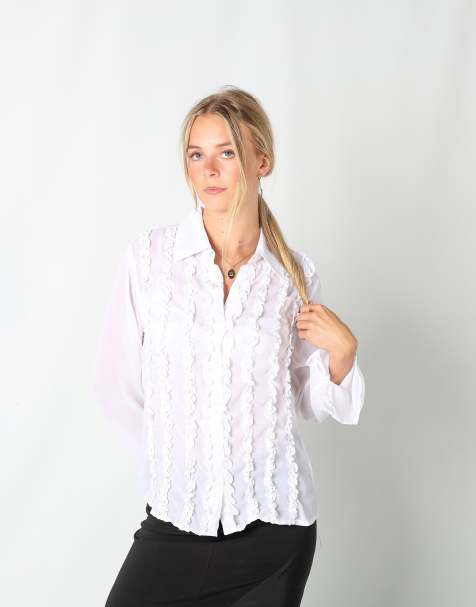 Vintage Release M blouse in white - view 1