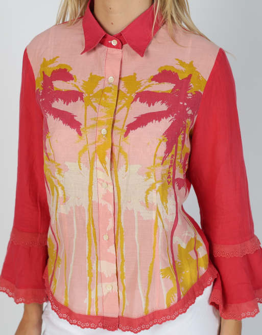 Vintage Replay M shirt in pink, 4 of 4