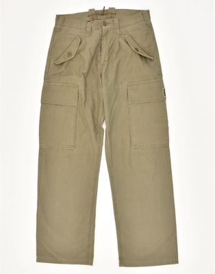 Vintage Replay Size S Cargo Trousers in Khaki