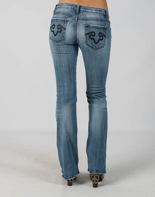 Vintage Rerock M bootcut jeans in blue, 2 of 4
