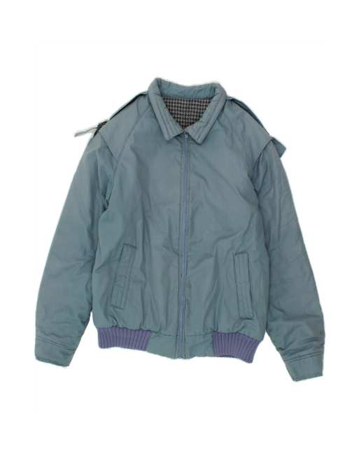 Vintage Reversible Jacket UK 40 Large In Blue