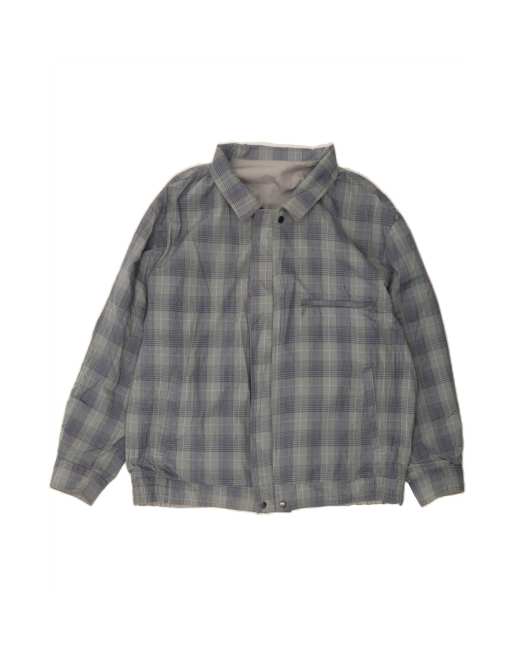 Vintage Reversible Jacket UK 44 2XL In Grey Check