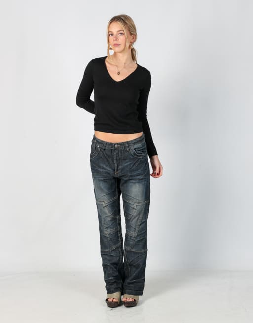Vintage Reward Fashion M straight jeans in blue