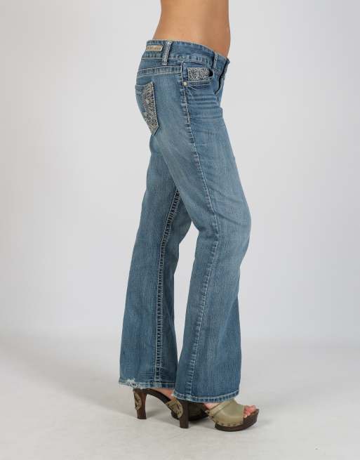 Vintage Rhythm in Blues S bootcut jeans in blue, 2 of 4