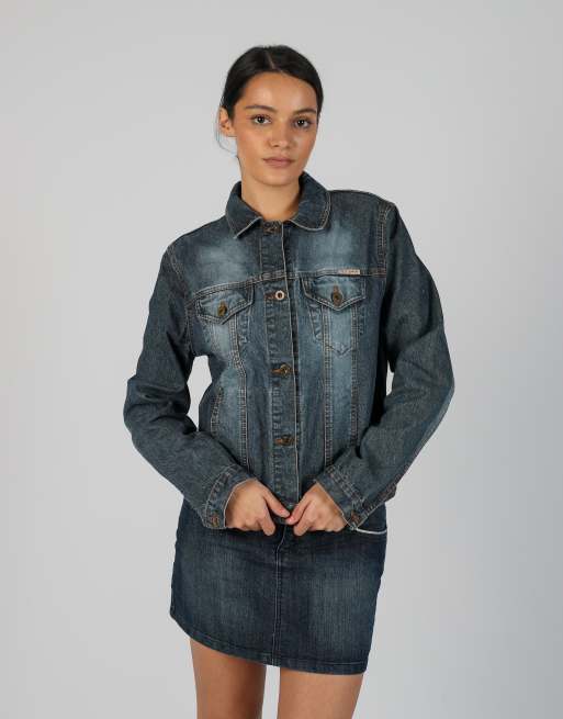 Vintage Rica Lewis S denim jacket in blue
