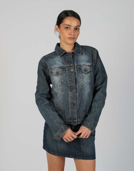 Vintage Rica Lewis S denim jacket in blue, 3 of 4