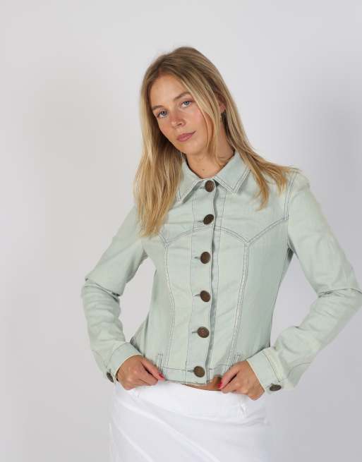 Vintage Richmond S denim jacket in light blue, 3 of 4