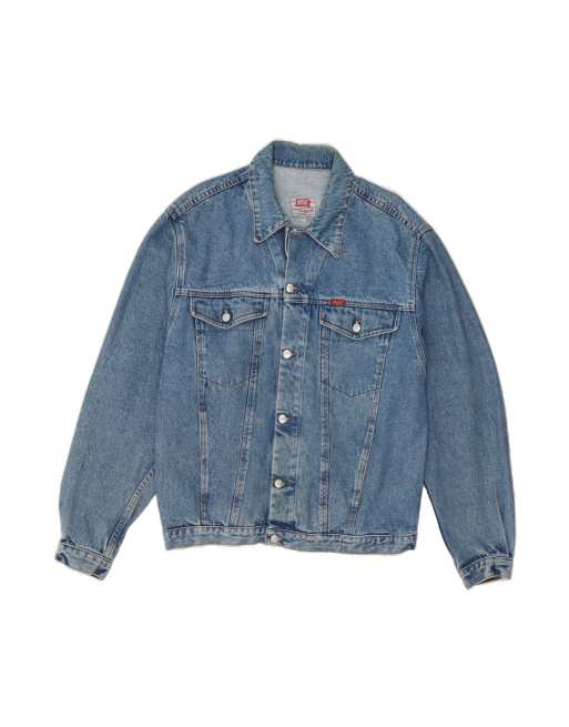 Vintage Rifle Denim Jacket UK 42 XL In Blue