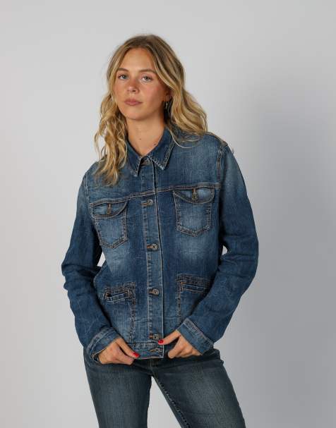 Vintage Rifle Jeans M denim jacket in blue - view 1