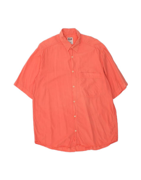 Vintage Rifle Short Sleeve Shirt Large In Red - view 1