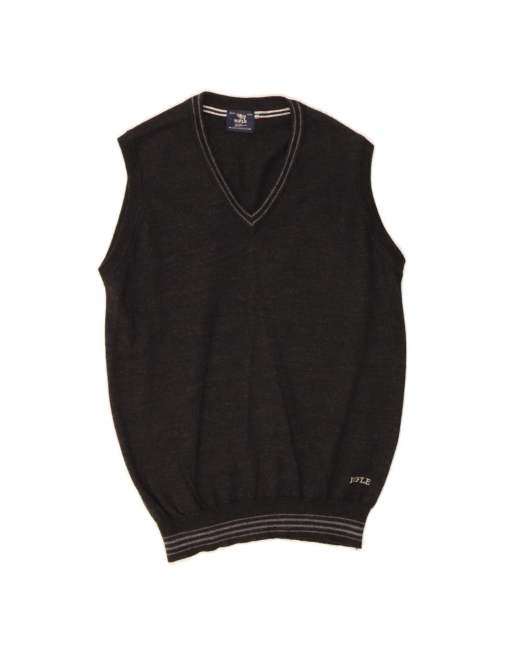 Vintage Rifle Vest Tank Top Small In Grey