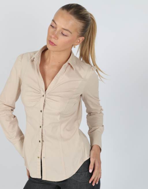 Vintage Rinascimento S shirt in beige, 3 of 4