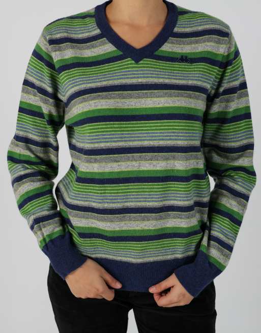 Vintage Robe di Kappa S knitted jumper in dark green, 4 of 4