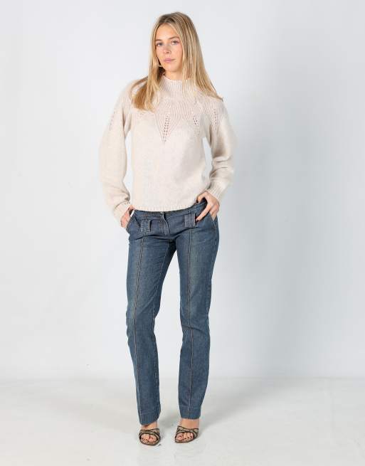 Vintage Roberto Cavalli S straight jeans in blue