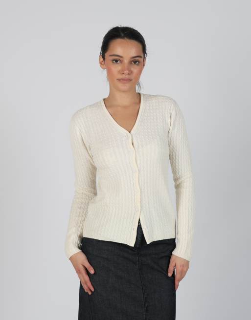 Vintage Roberto Chimenti Dezani S knitted jumper in cream