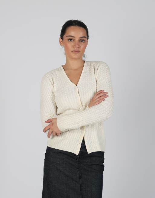 Vintage Roberto Chimenti Dezani S knitted jumper in cream, 3 of 4