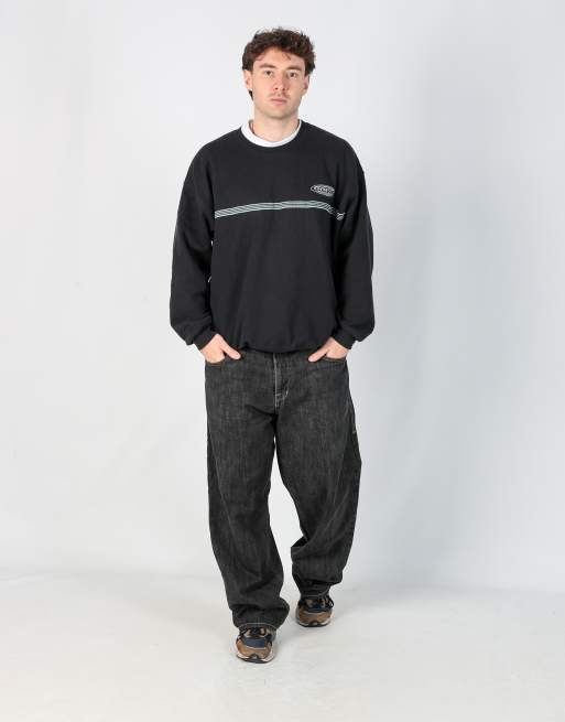 Vintage Rocawear 38x34 denim hip hop jeans in charcoal grey, 2 of 4