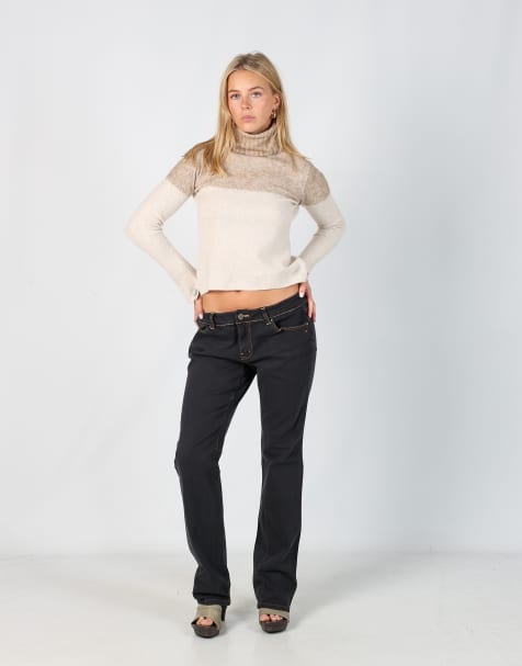 Vintage Rocawear L straight jeans in black - view 1