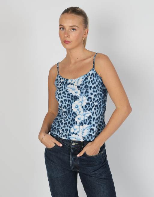 Vintage Roccobarocco S cami in blue