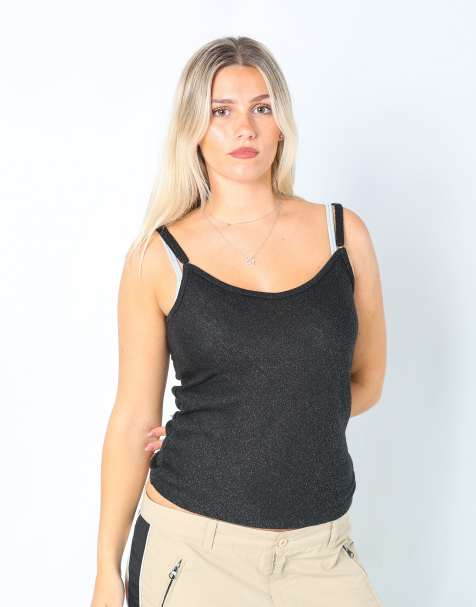 Vintage Rosa Frigerid L cami in black - view 1