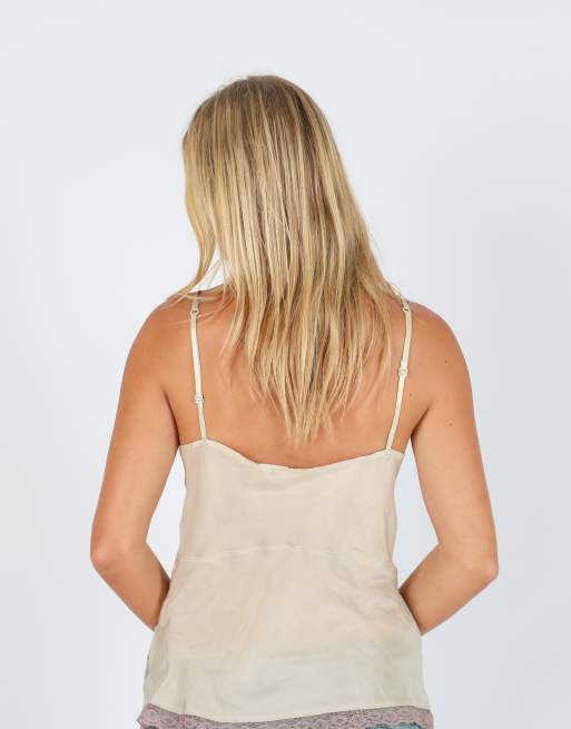 Vintage Rose D S cami in beige, 2 of 4