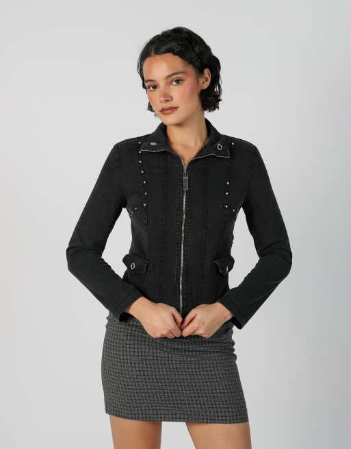 Vintage Rossa Miss S light jacket in black, 1 of 4