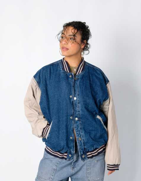 Vintage Route 66 L Denim Jacket Blue - view 1