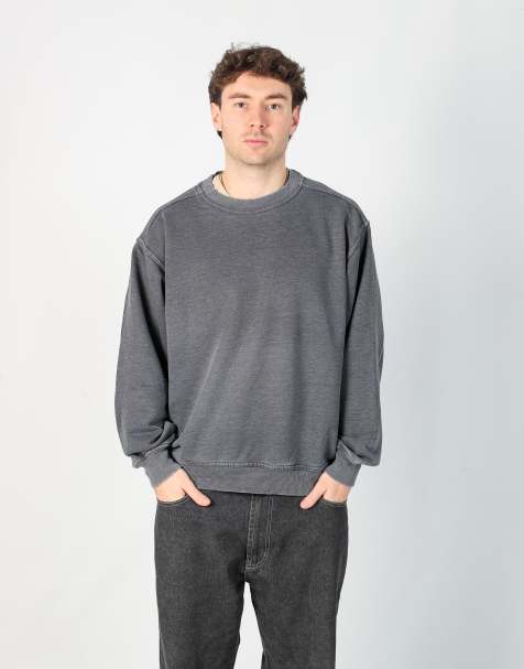 Vintage Russel Athletic l sweatshirt in grey - view 1
