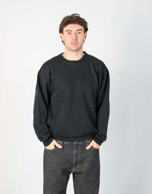 Vintage Russel Athletic m sweatshirt in black