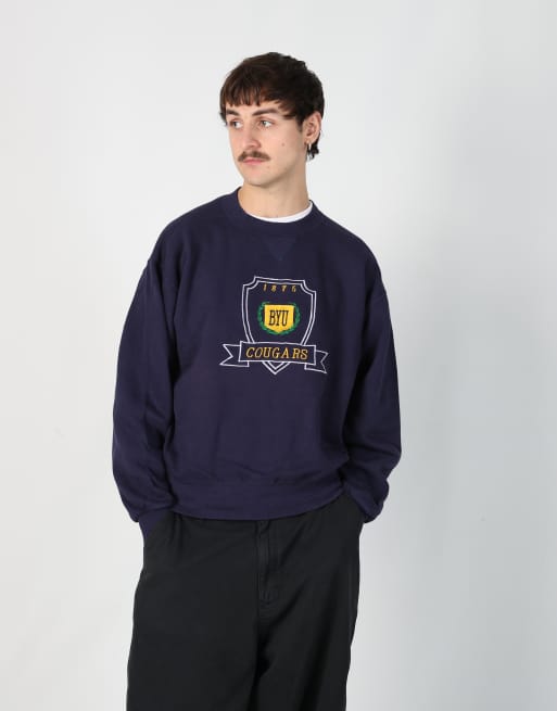 Vintage Russel Athletic m sweatshirt in purple