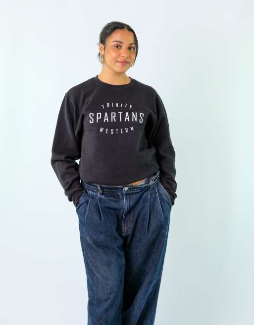 Vintage Russel Athletic S Sweatshirt Black