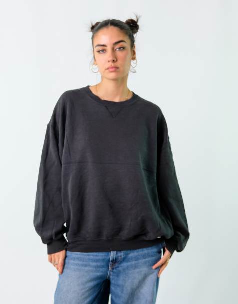 Vintage Russel Athletic XL Sweatshirt Black - view 1