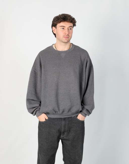 Vintage Russel Athletic xxl sweatshirt in charcoal grey
