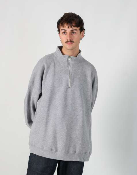 Vintage Russel Athletic xxl sweatshirt in light grey - view 1