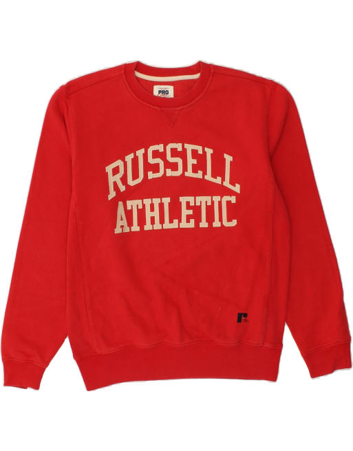 Print Shirt Dresses | Cheap Classicfuncenter Jordan Outlet | Vintage Russell  Athletic Size S Graphic Sweatshirt Jumper in Red