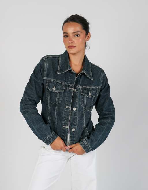 Vintage  S denim jacket in blue, 3 of 4