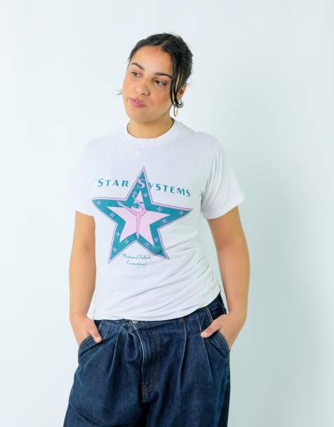 Vintage  S T-shirt White - view 1