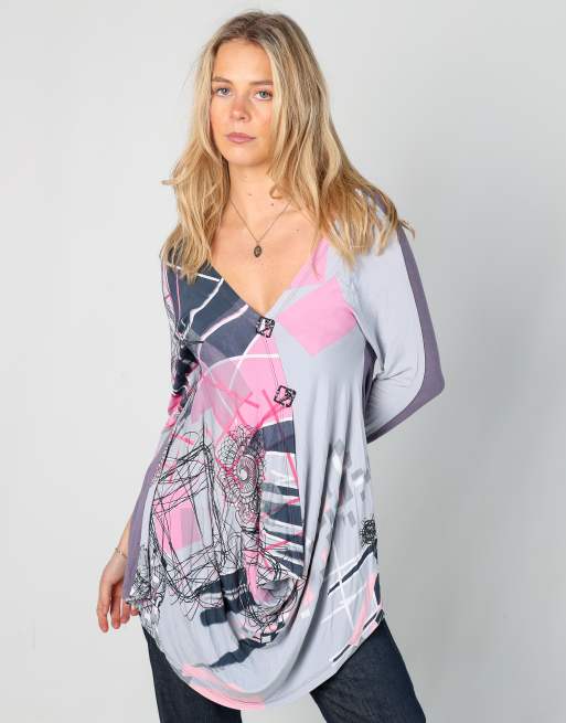 Vintage Save The Queen M woven midi dress in lilac purple